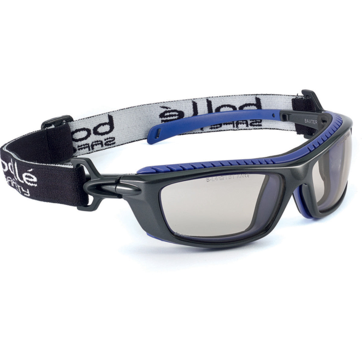 BollÃ© Baxter Safety Spectacles Wrap-Around Frame Anti-Scratch Anti-Fog