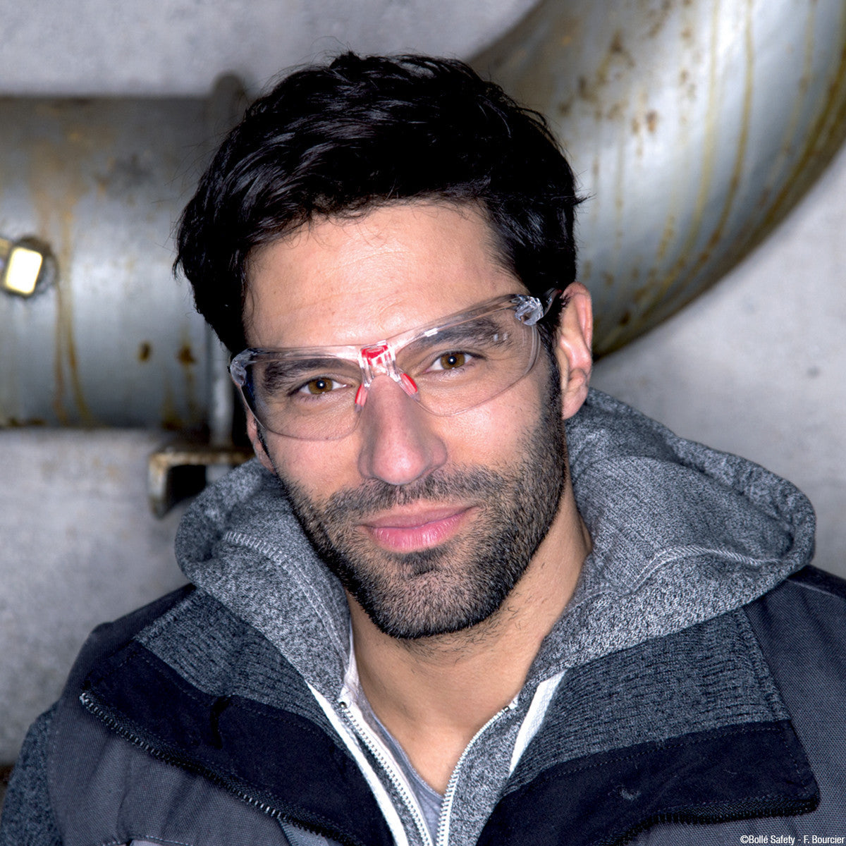 BollÃ© IRI-s Universal Safety Glasses with Adjustable B-Flex Bridge & Anti-Fog