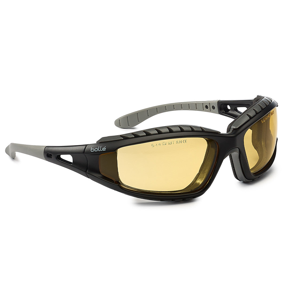 BollÃ© Tracker II Safety Glasses Vented Frame Anti-Scratch Anti-Fog Protection