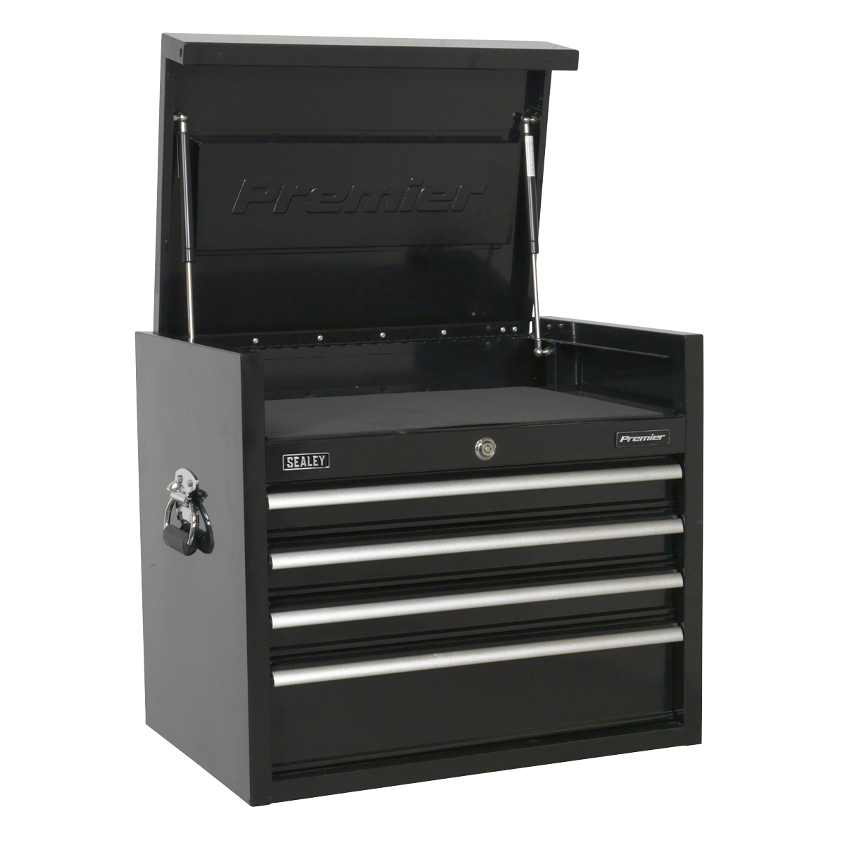 Sealey 4 Drawer Heavy-Duty Topchest 660mm with Locking System & Non-Slip Liners