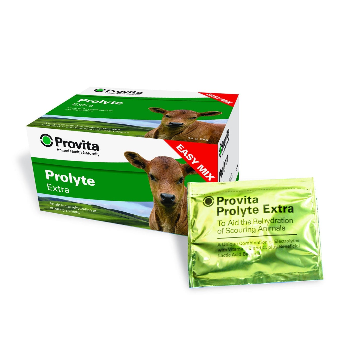 Provita Prolyte Extra Oral Powder Electrolyte for Calves Gut Health