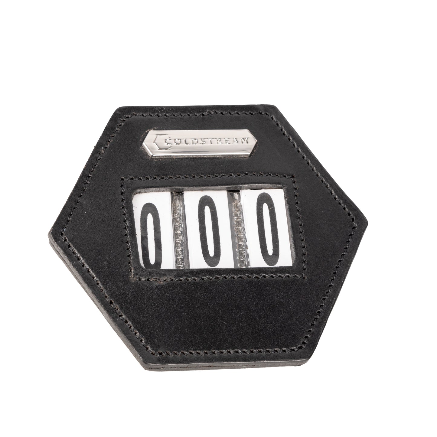 Coldstream Horse Penton Number Holder Leather For Bridle Or Saddle Pad
