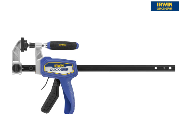 IRWIN Quick-Grip Hybrid Trigger Clamp 300mm One-Handed F-Clamp 136kg Force