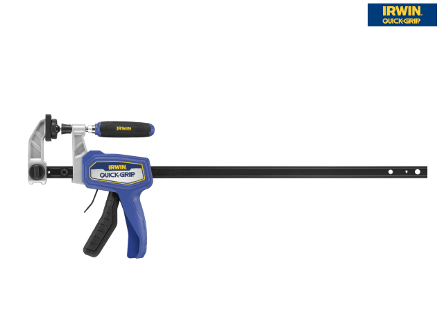 IRWIN Quick-Grip Hybrid Trigger Clamp 450mm One-Handed F-Clamp 136kg Force