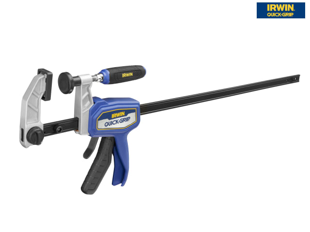 IRWIN Quick-Grip Hybrid Trigger Clamp 600mm One-Handed F-Clamp 136kg Force
