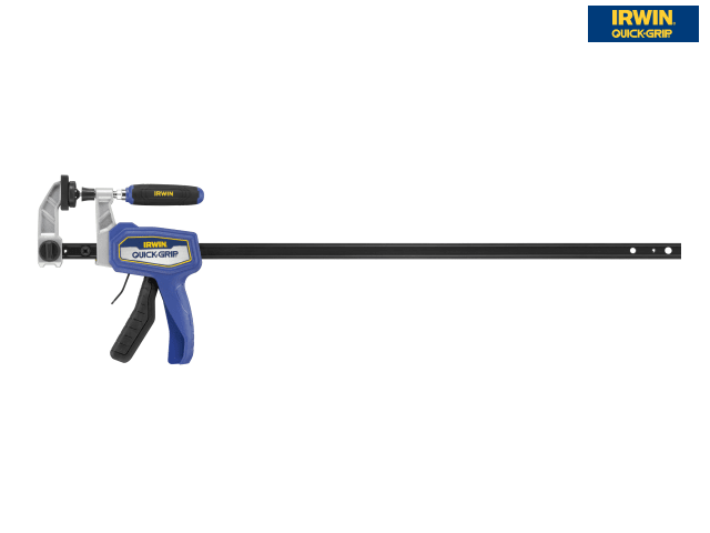 IRWIN Quick-Grip Hybrid Trigger Clamp 600mm One-Handed F-Clamp 136kg Force