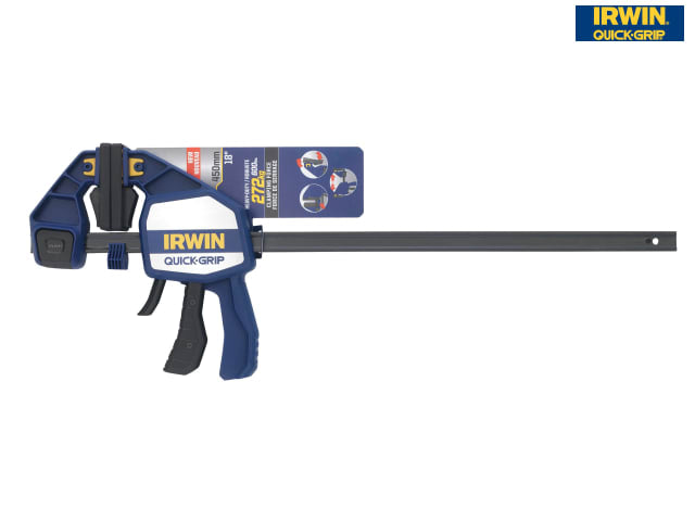 IRWIN Quick-Grip Xtreme 450mm Pressure Clamp Single Hand 250kg Force