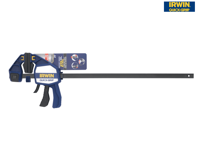 IRWIN Quick-Grip Xtreme 600mm Pressure Clamp Single Hand 250kg Force