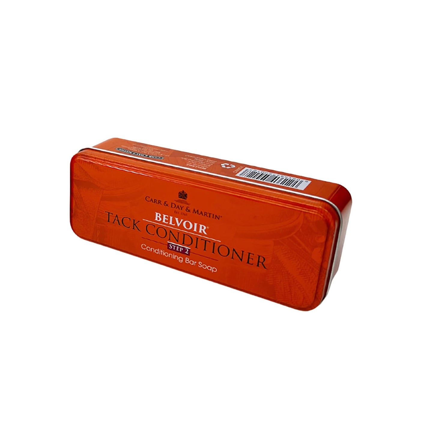 Carr & Day Martin Horse Belvoir Bar Tin Refillable For Tack Conditioning Soap