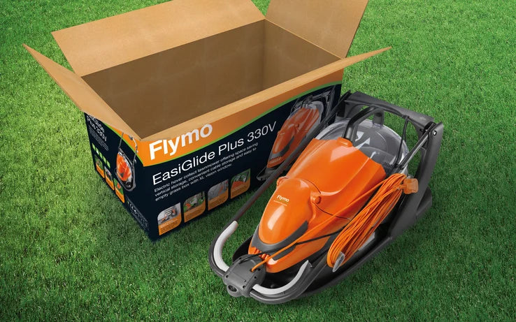 Flymo EasiGlide Plus 330V Electric Hover Collect Lawnmower 1700W 33cm
