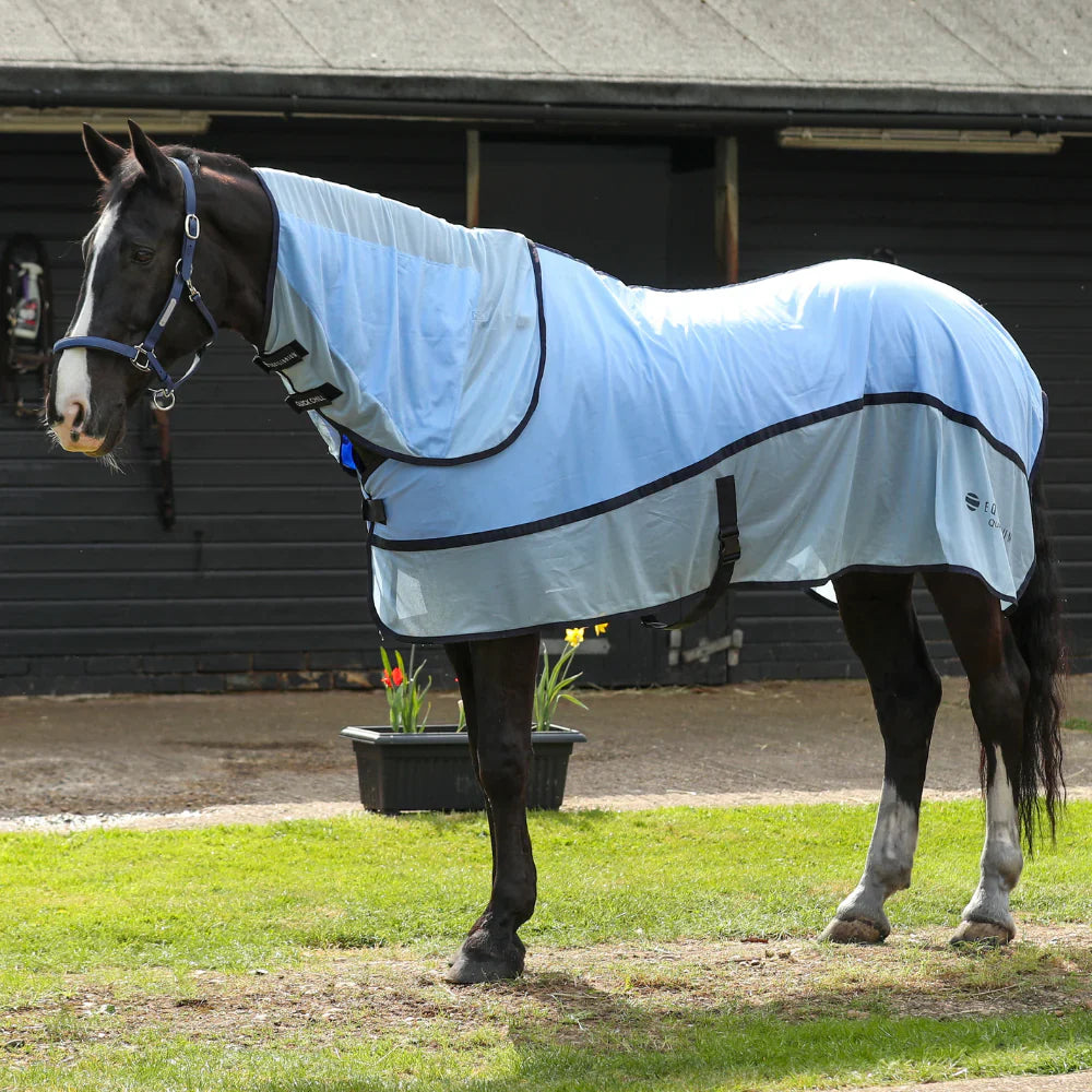 Equilibrium Products Horse Quick Chill Cool Rug With Detachable Neck Cooling
