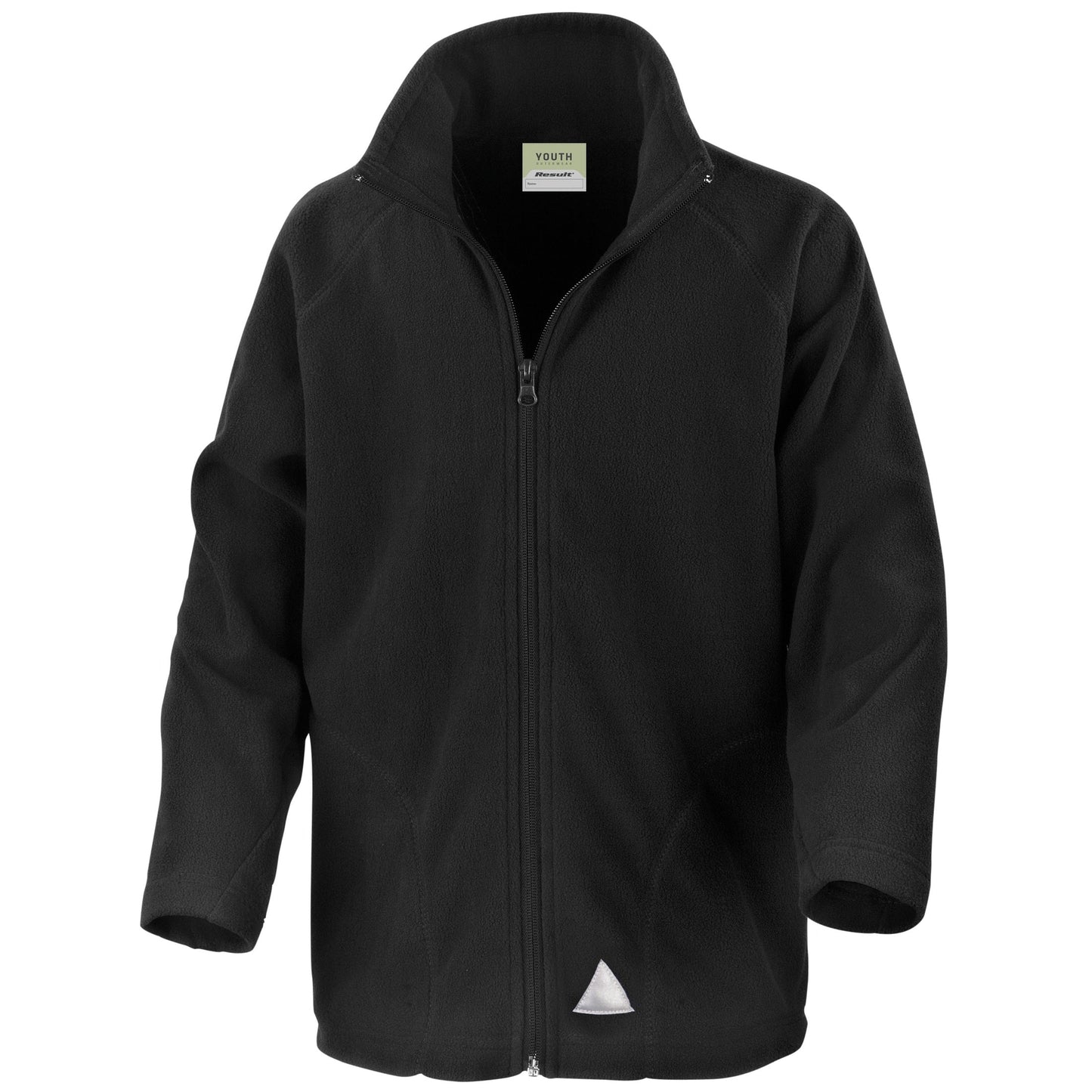 Result Core Junior Microfleece Jacket Lightweight Warmth Easy Care Polyester