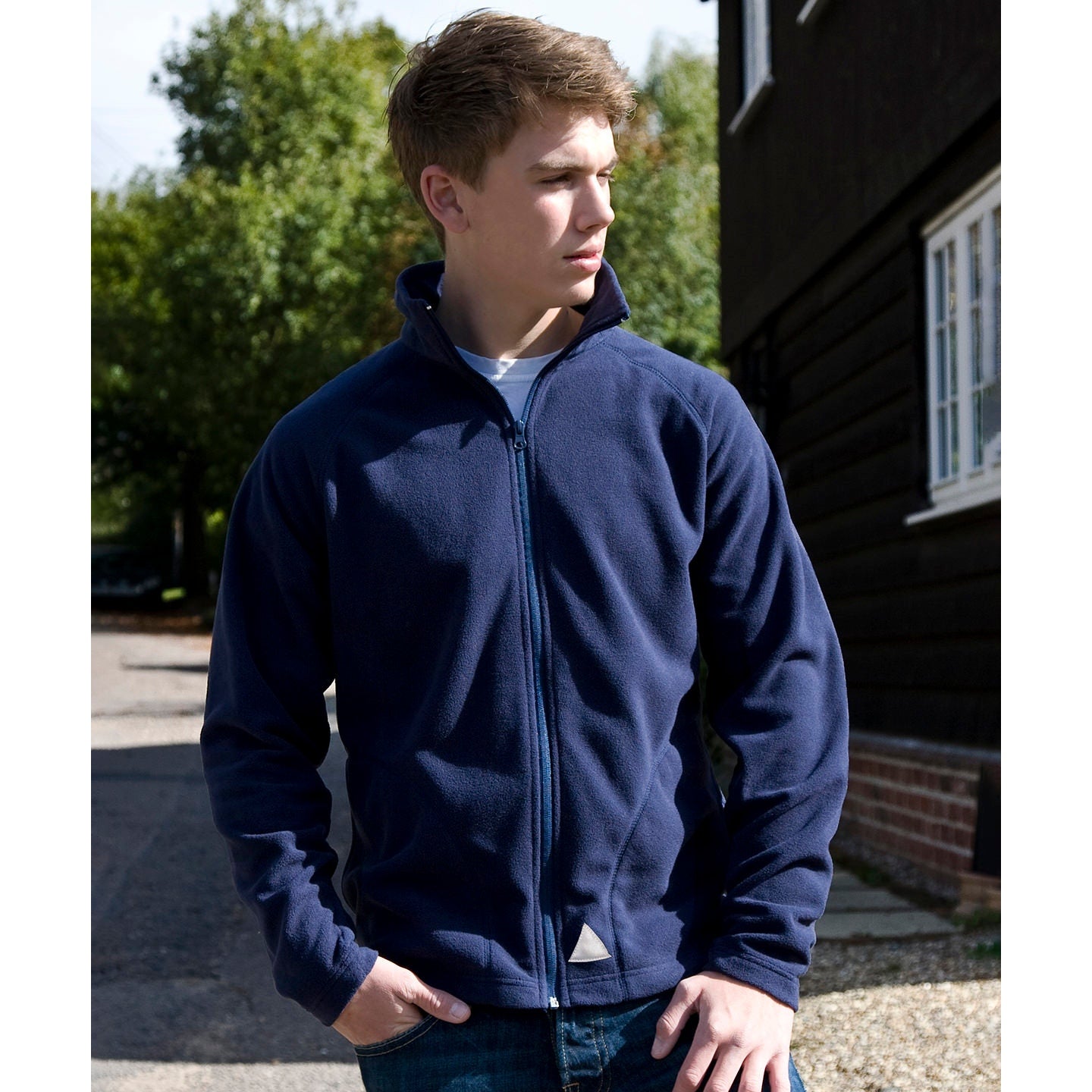 Result Core Junior Microfleece Jacket Lightweight Warmth Easy Care Polyester