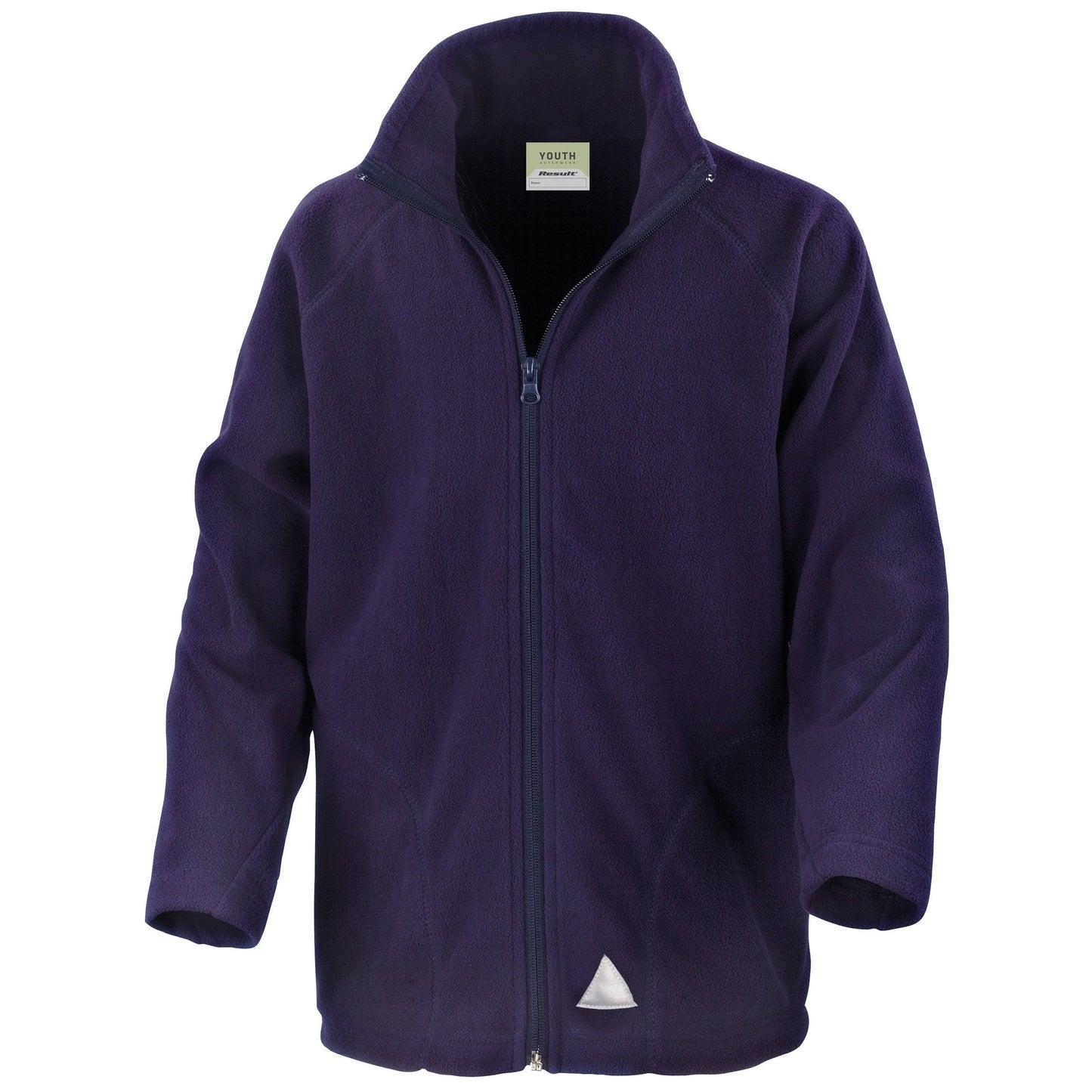 Result Core Junior Microfleece Jacket Lightweight Warmth Easy Care Polyester