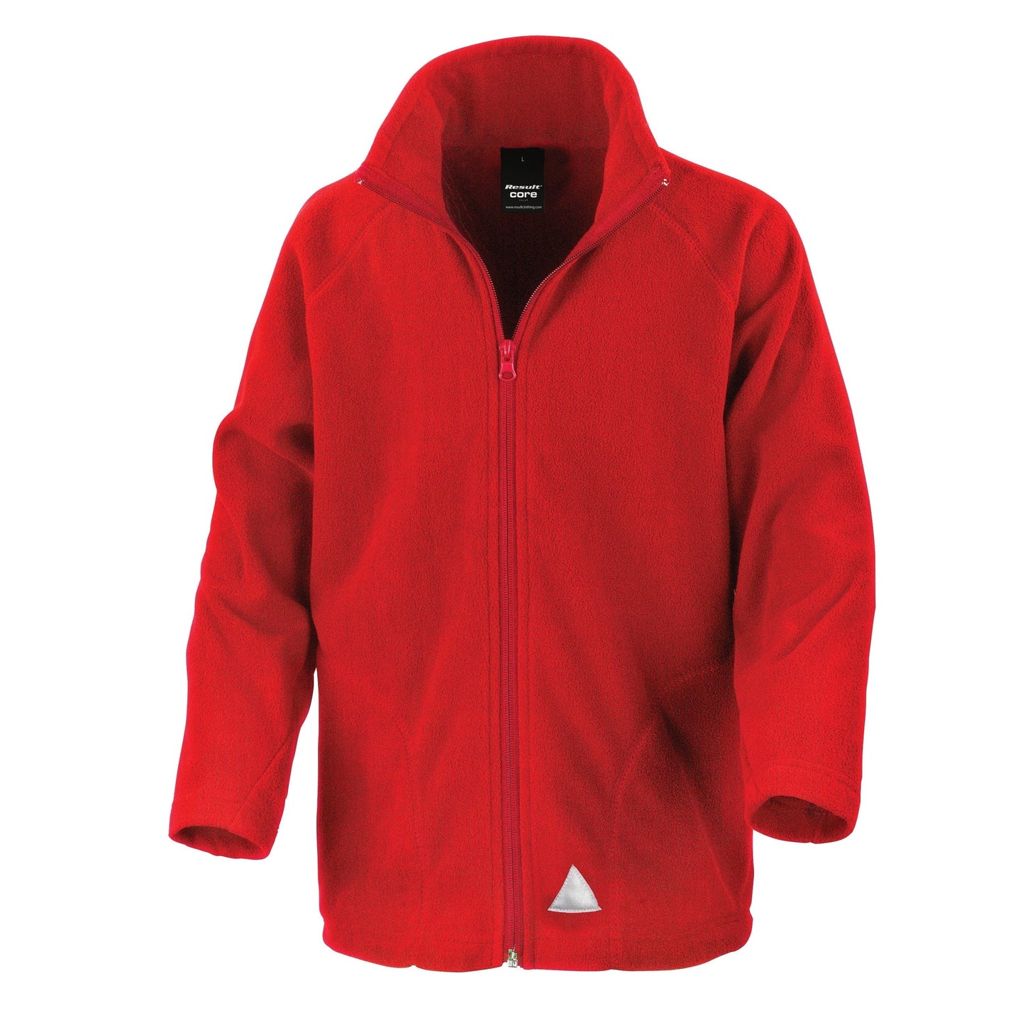 Result Core Junior Microfleece Jacket Lightweight Warmth Easy Care Polyester