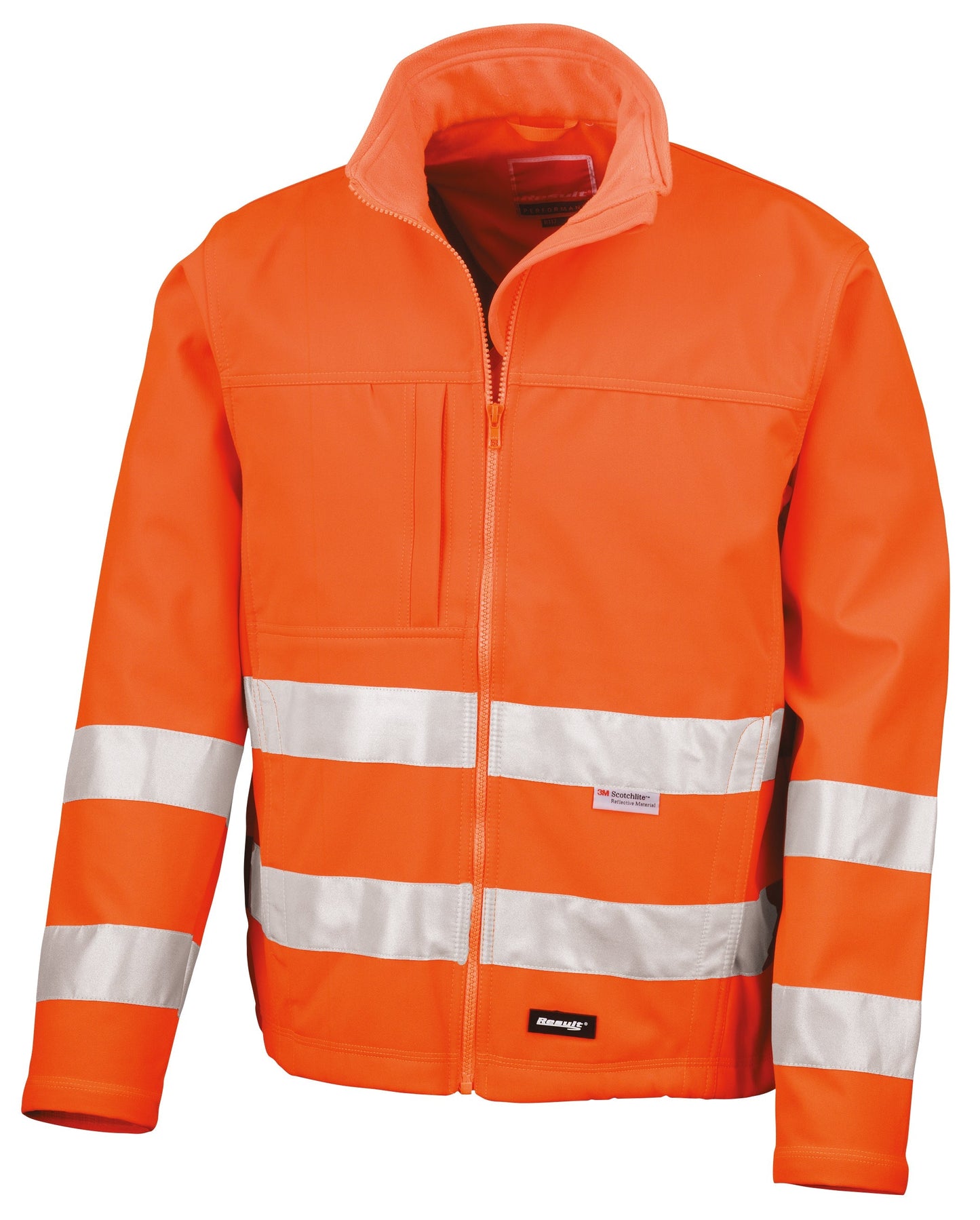 Result Safeguard High-Viz Softshell Jacket EN ISO 20471 Class 2 Waterproof