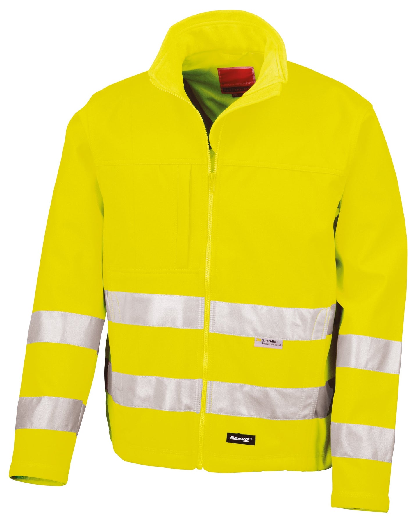 Result Safeguard High-Viz Softshell Jacket EN ISO 20471 Class 2 Waterproof