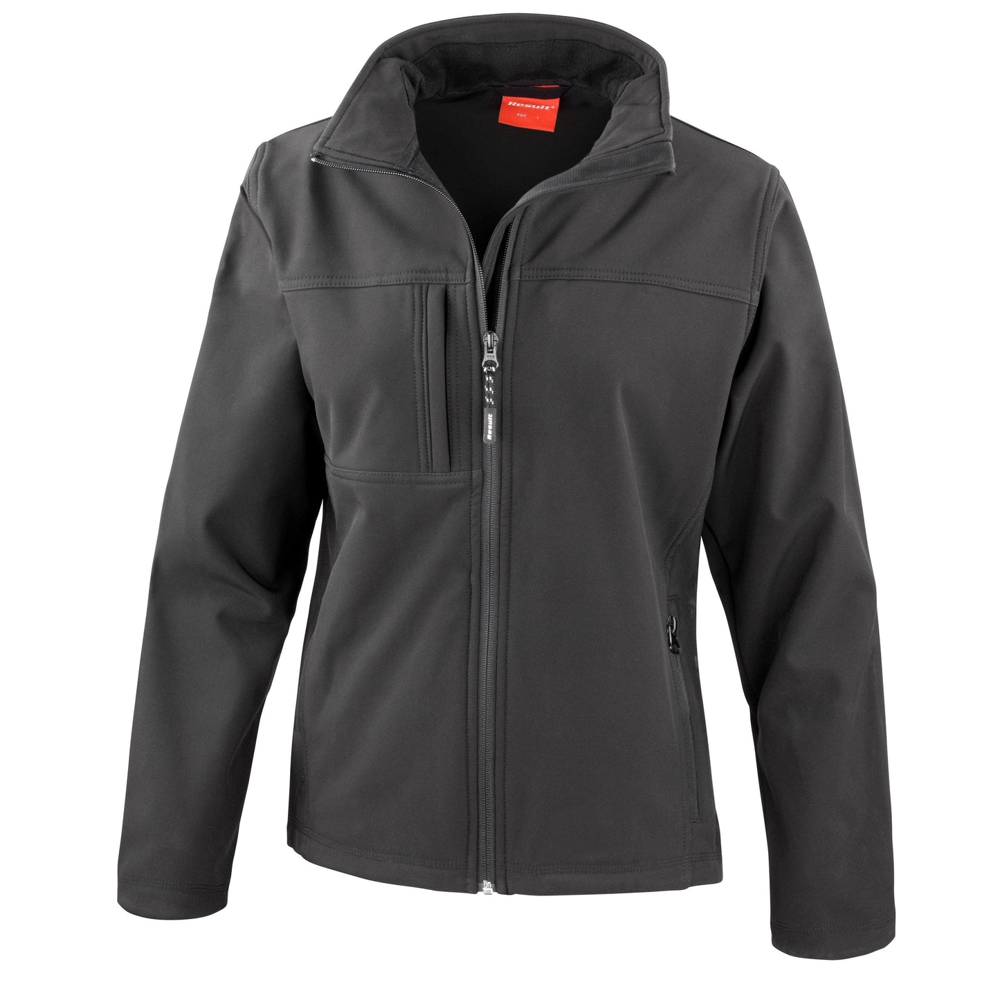 Result Women's Classic Softshell Jacket with Zip Pockets and Adjustable Hem