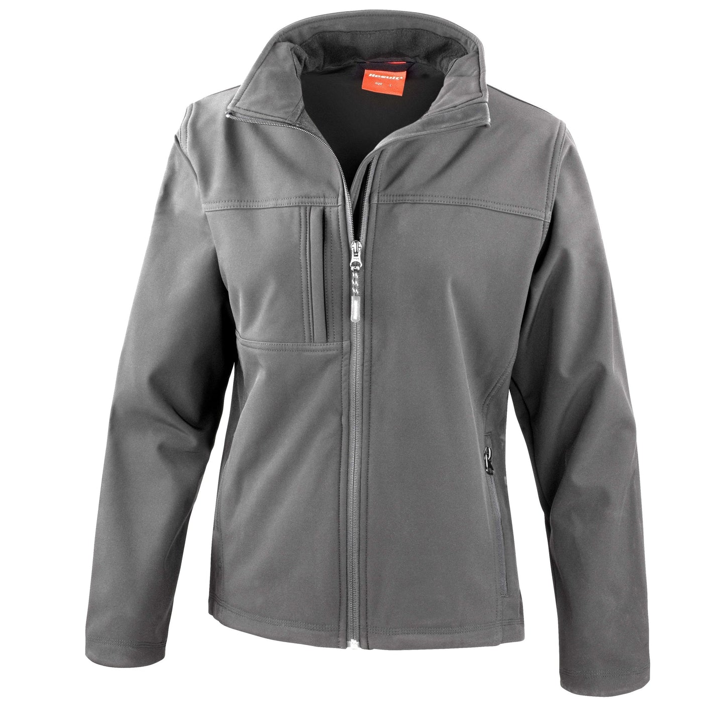 Result Women's Classic Softshell Jacket with Zip Pockets and Adjustable Hem
