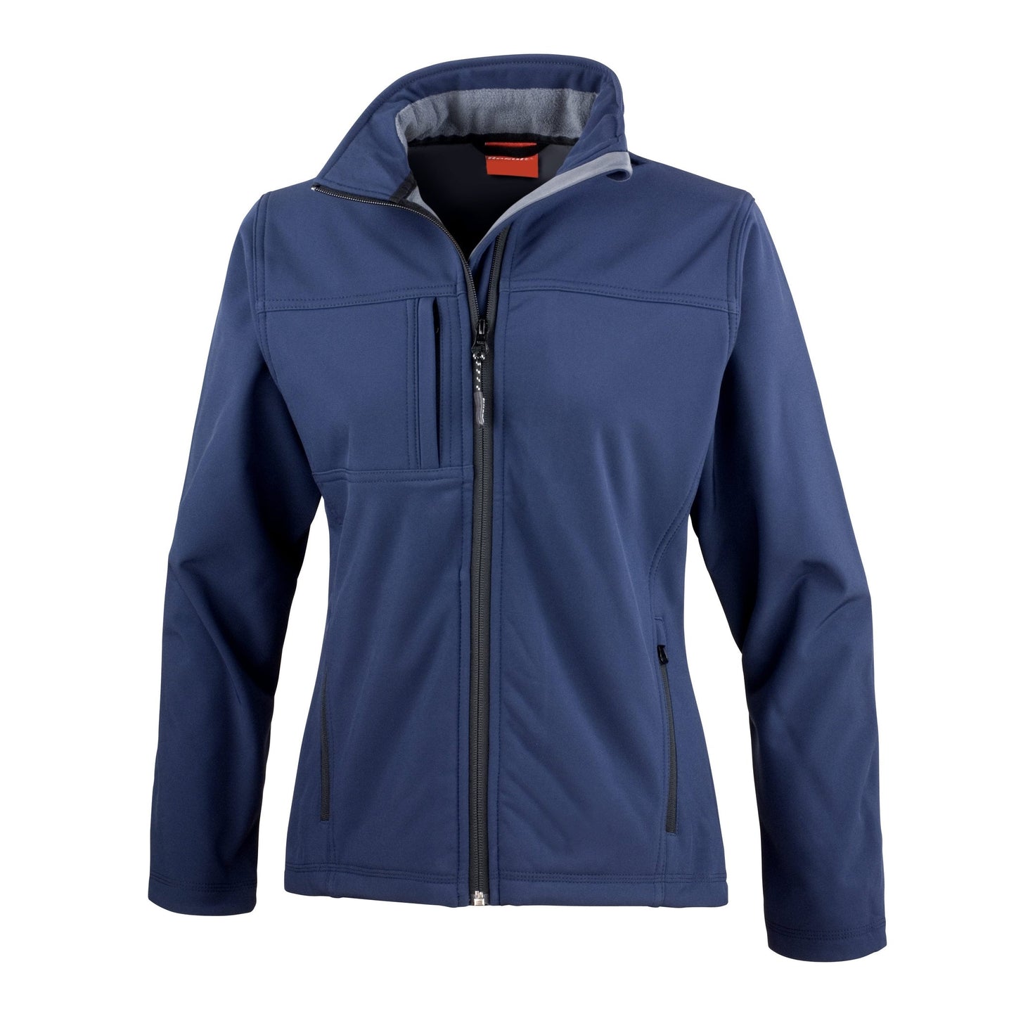 Result Women's Classic Softshell Jacket with Zip Pockets and Adjustable Hem