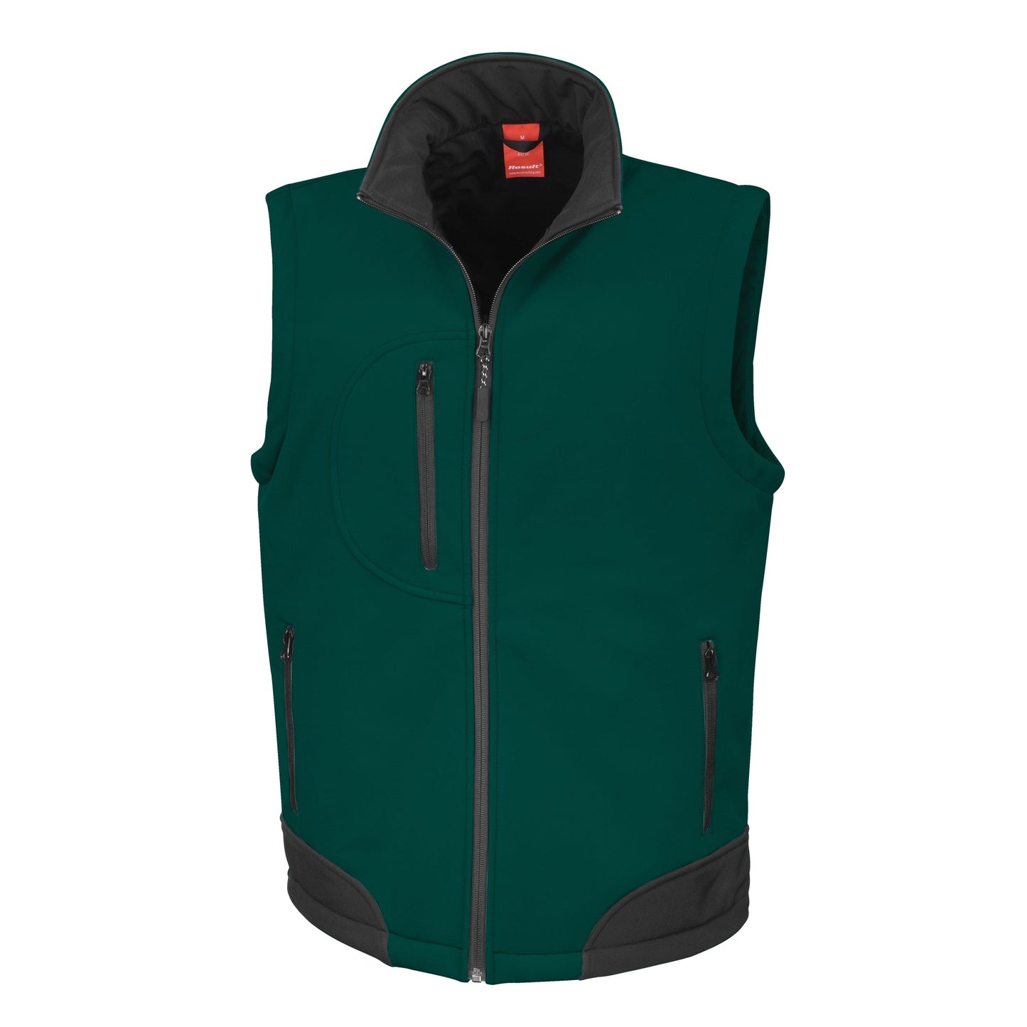 Result Softshell Bodywarmer Microfleece Inner YKK Zip Waterproof Breathable