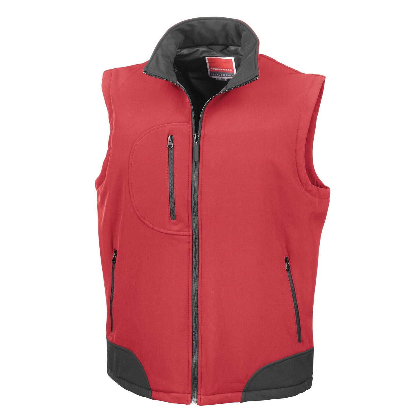 Result Softshell Bodywarmer Microfleece Inner YKK Zip Waterproof Breathable