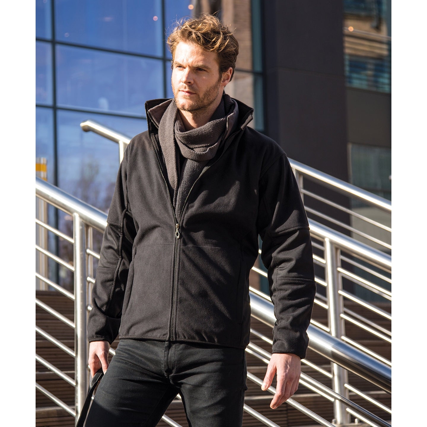 Result Osaka Combed Pile Softshell Jacket Waterproof Windproof Breathable