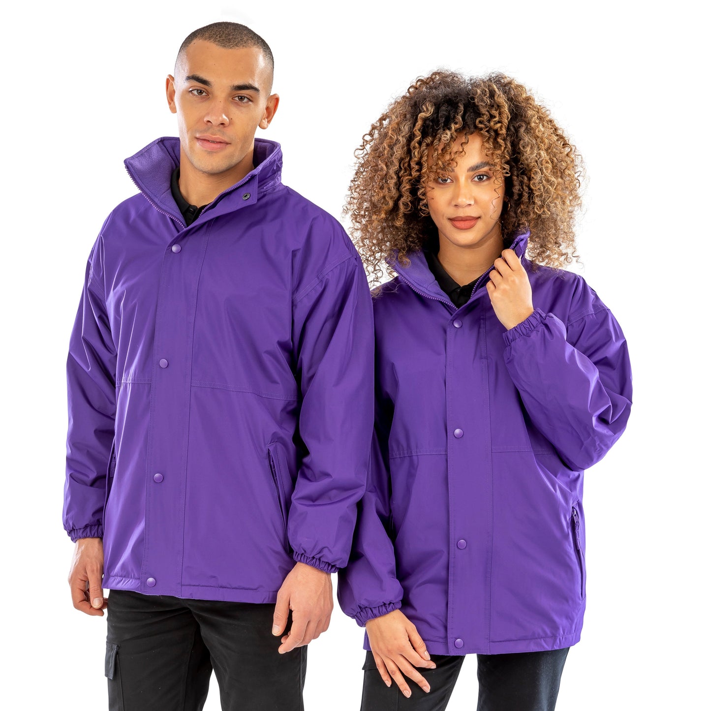 Result Reversible Stormdri 4000 Waterproof Jacket with Concealed Hood & Fleece