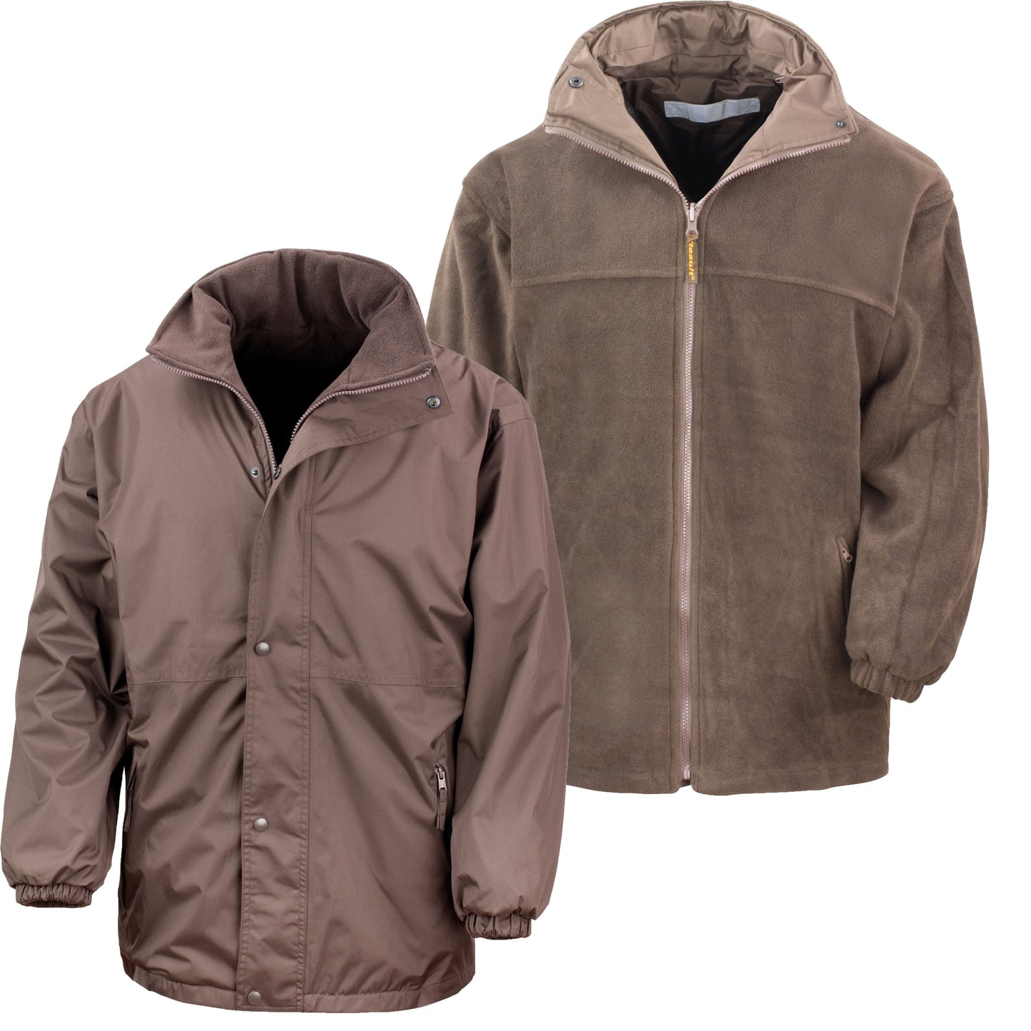 Result Reversible Stormdri 4000 Waterproof Jacket with Concealed Hood & Fleece
