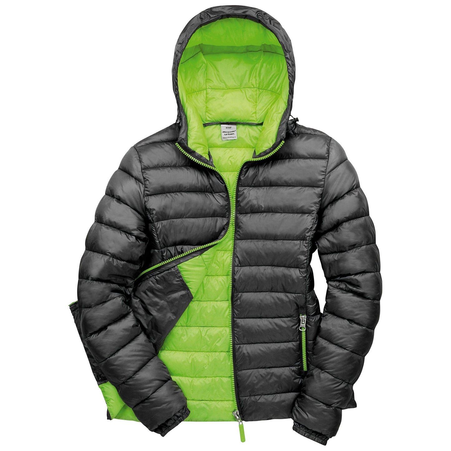 Result Urban Women's Snow Bird Hooded Jacket Lightweight Insulated 21st Century