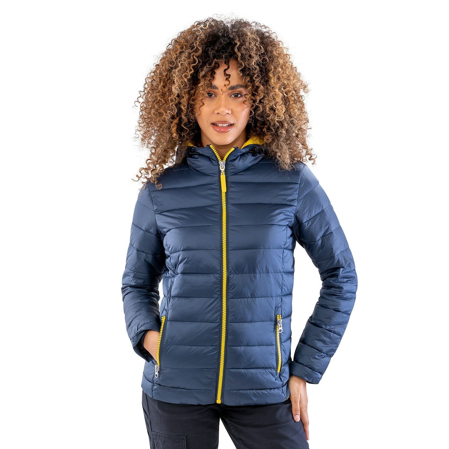 Result Urban Women's Snow Bird Hooded Jacket Lightweight Insulated 21st Century