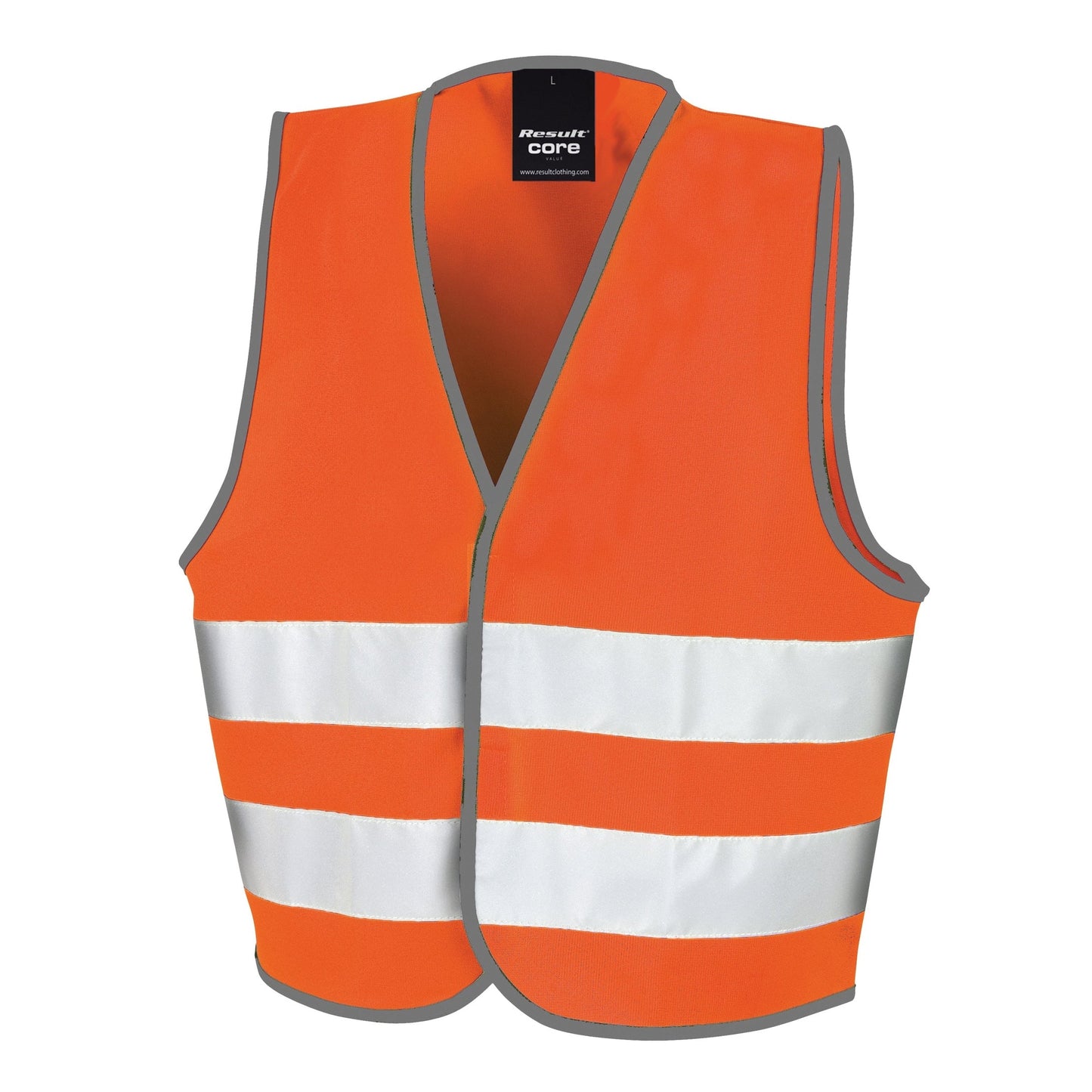 Result Core Junior Safety Vest EN1150 Certified 50mm Safety Tapes Oeko-Tex