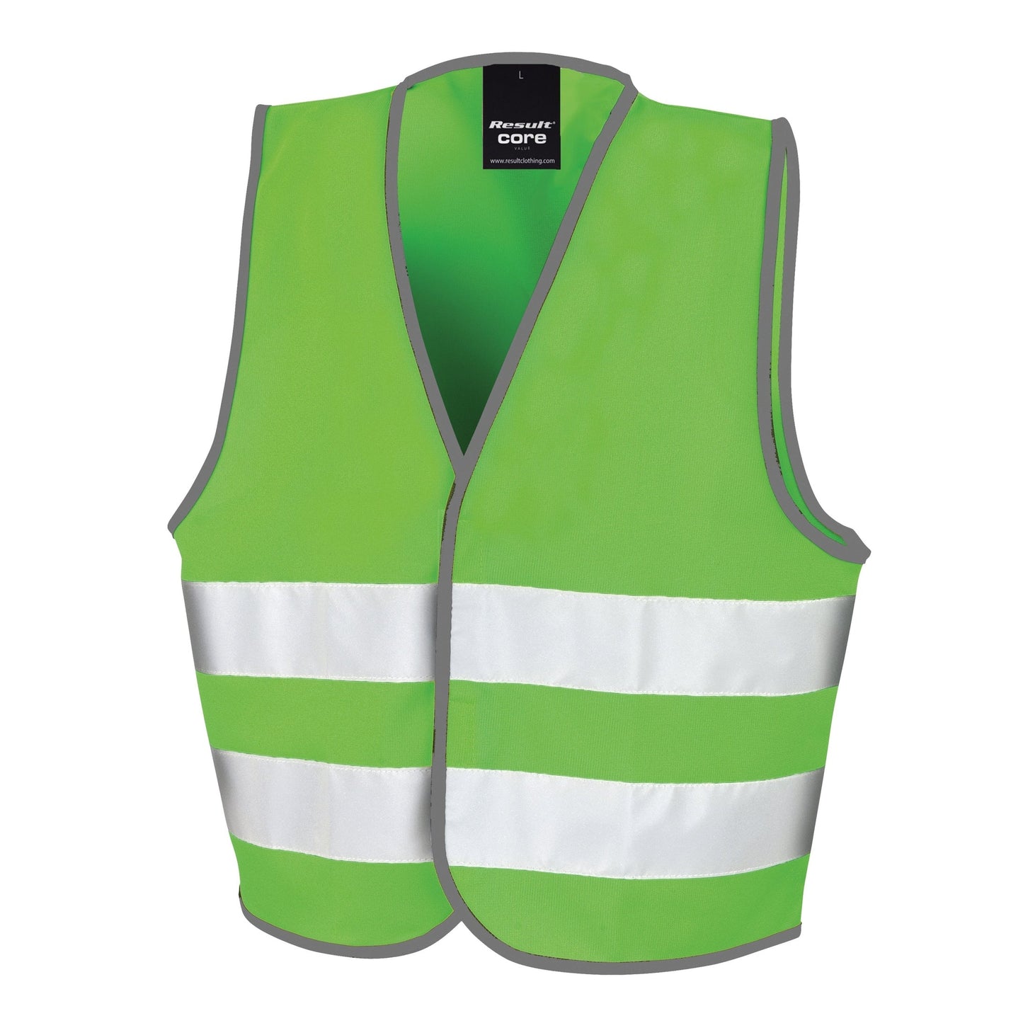 Result Core Junior Safety Vest EN1150 Certified 50mm Safety Tapes Oeko-Tex