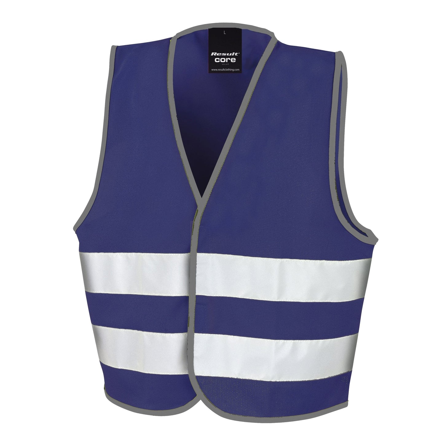 Result Core Junior Safety Vest EN1150 Certified 50mm Safety Tapes Oeko-Tex