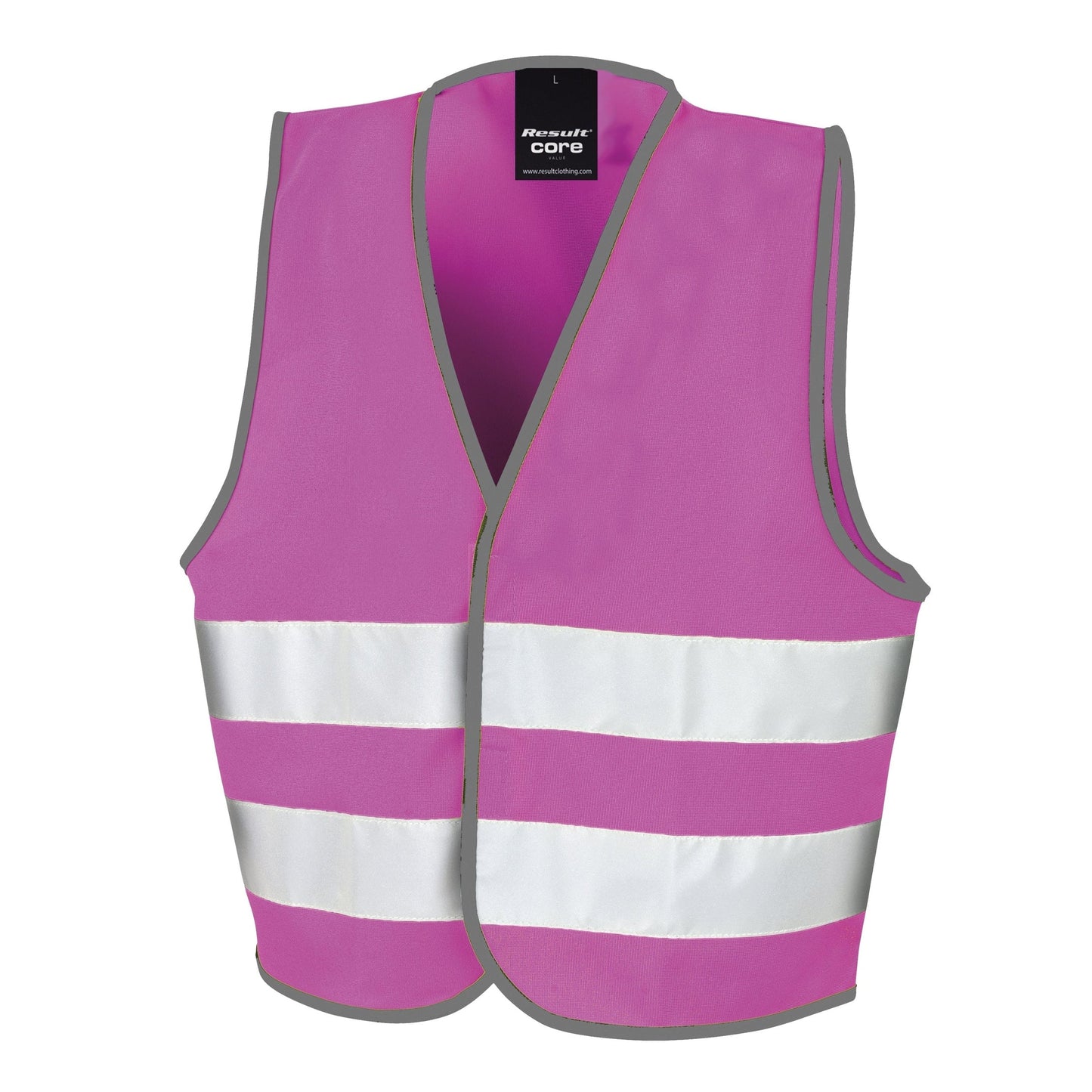 Result Core Junior Safety Vest EN1150 Certified 50mm Safety Tapes Oeko-Tex