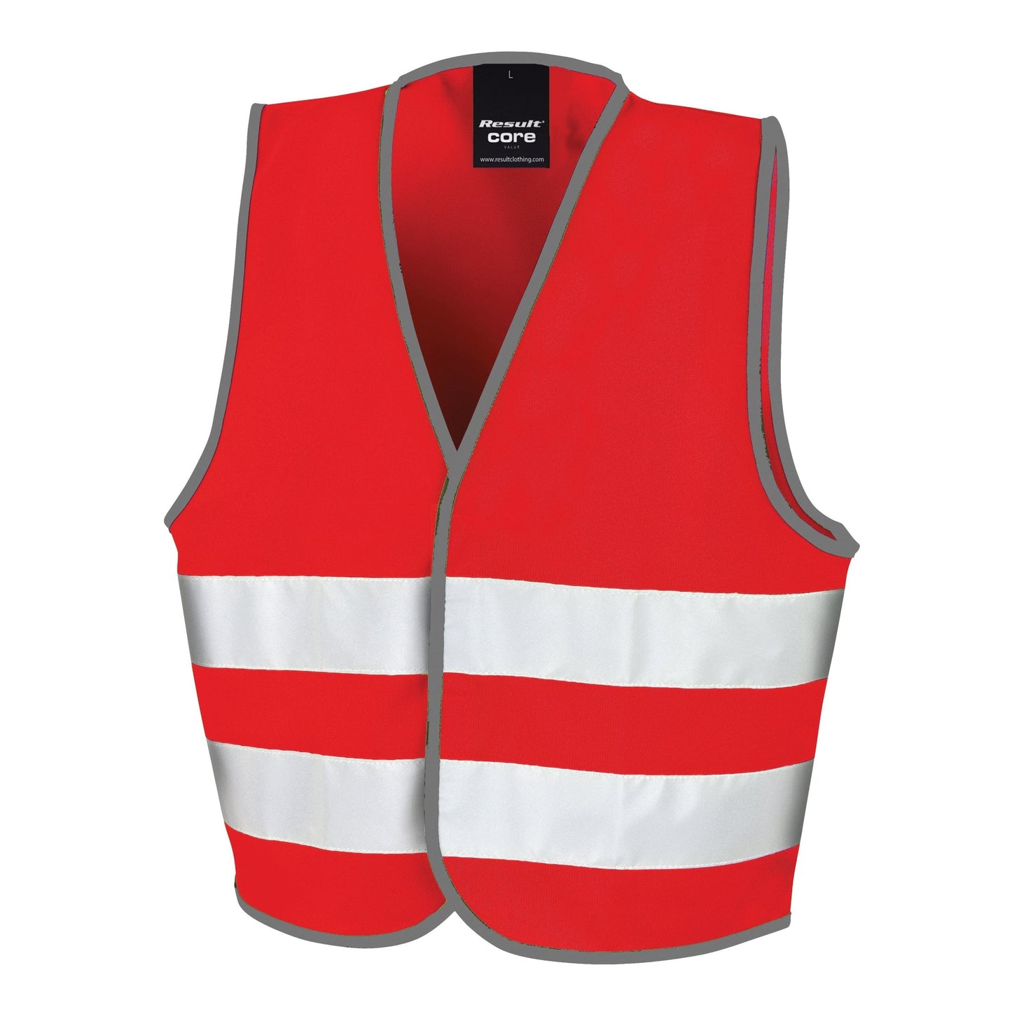 Result Core Junior Safety Vest EN1150 Certified 50mm Safety Tapes Oeko-Tex