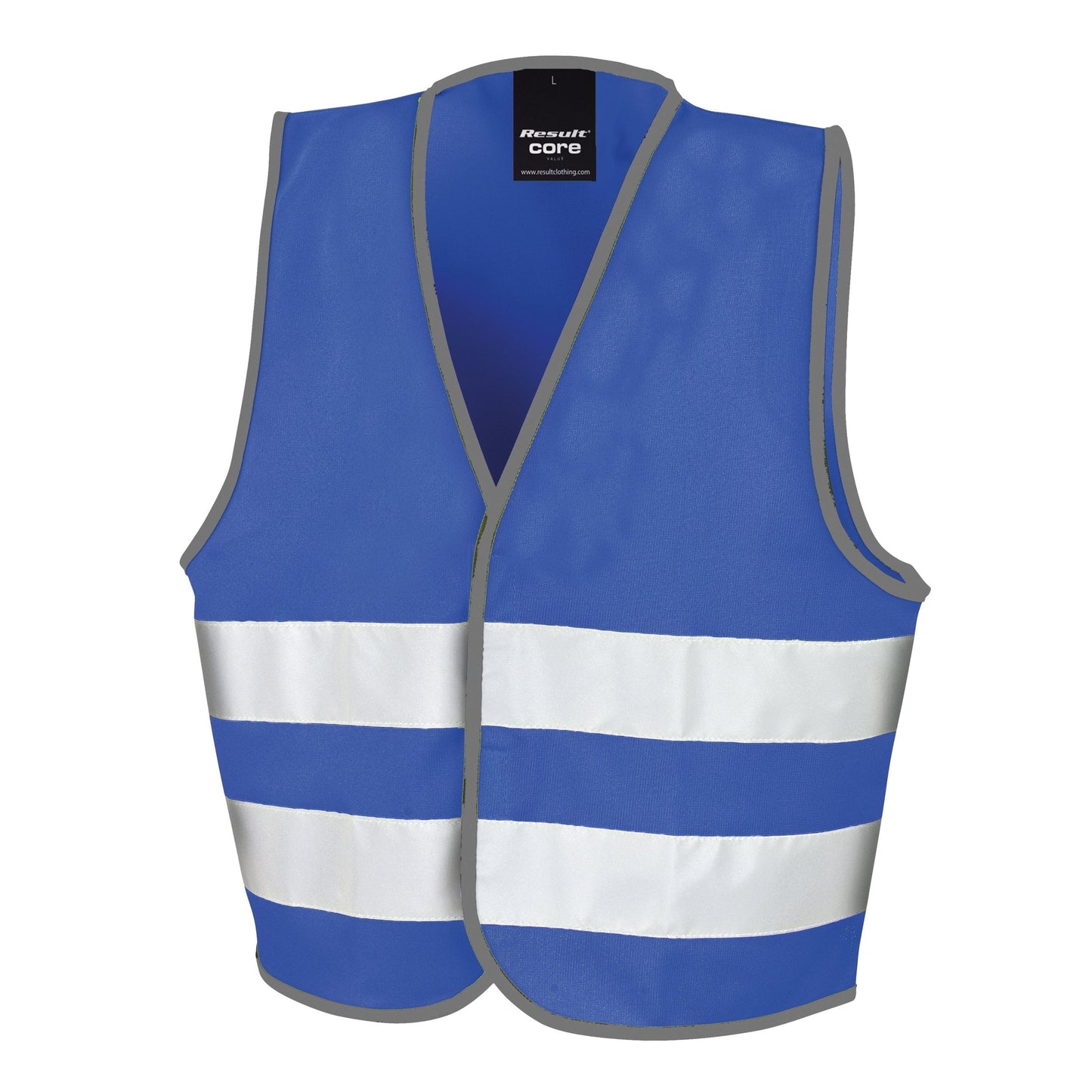 Result Core Junior Safety Vest EN1150 Certified 50mm Safety Tapes Oeko-Tex