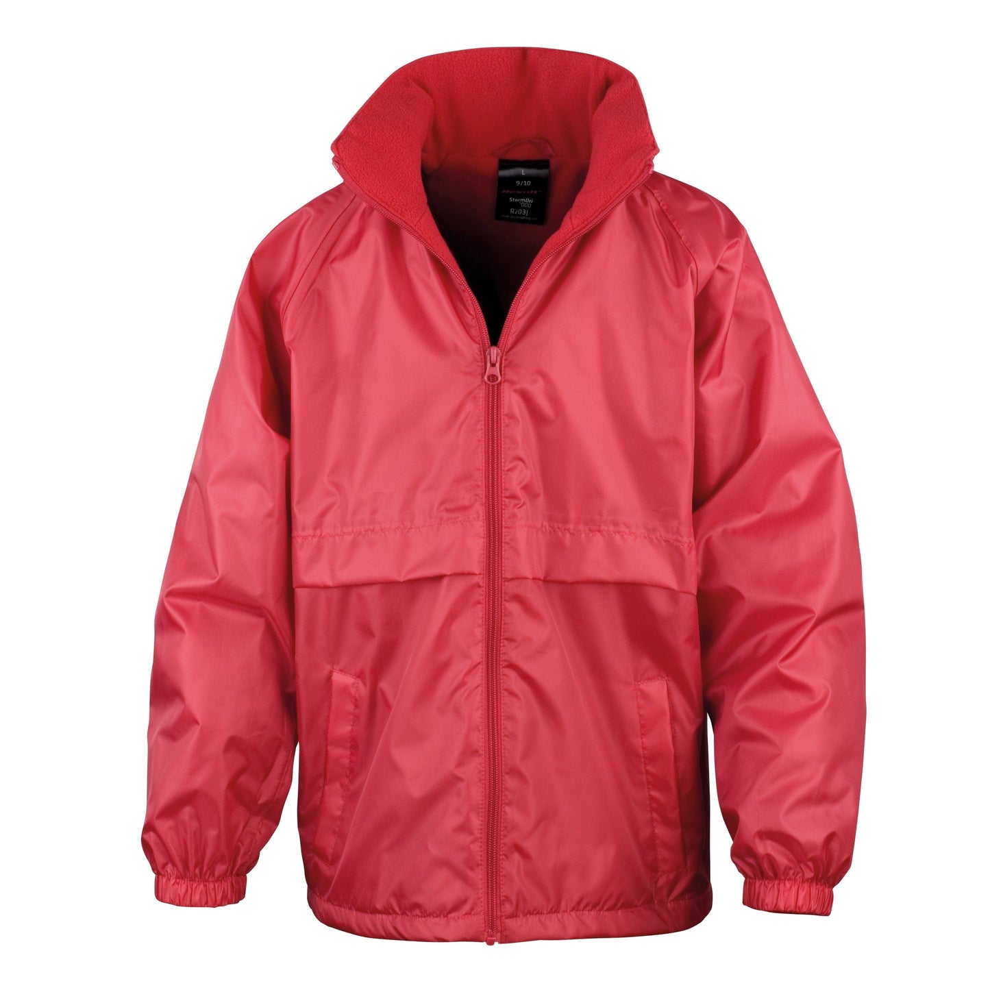 Result Core Junior Waterproof Microfleece Lined Jacket with Hood and Pockets