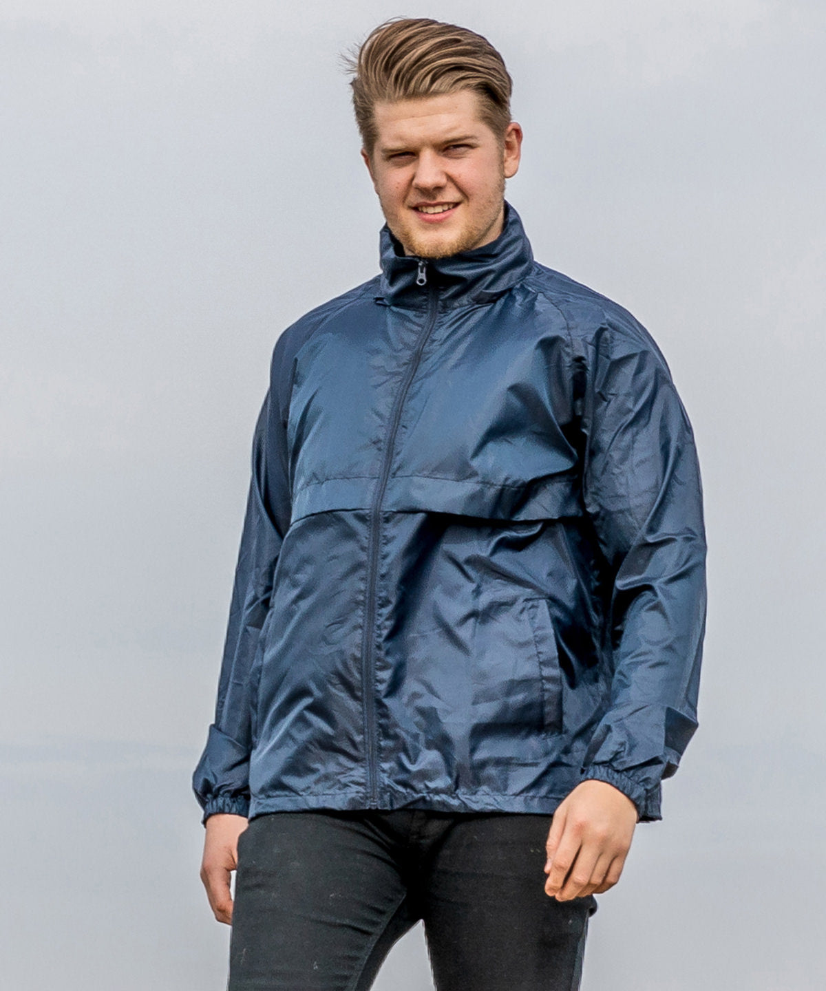 Result Core Windcheater Lightweight Windproof Jacket with Concealed Hood