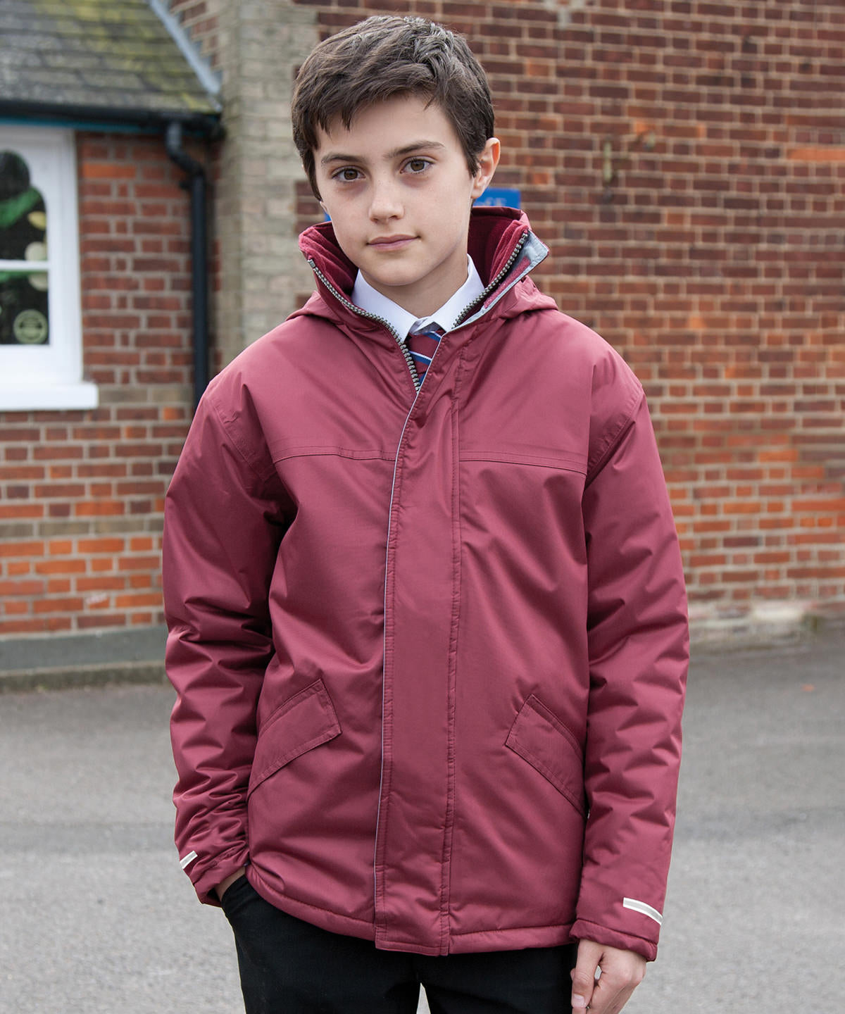 Result Core Junior Winter Parka Waterproof Windproof Fleece Lined Jacket