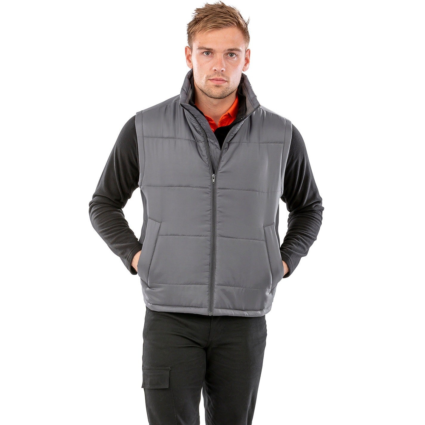 Result Core Bodywarmer Lightweight Windproof Water-Repellent Fleece Lined