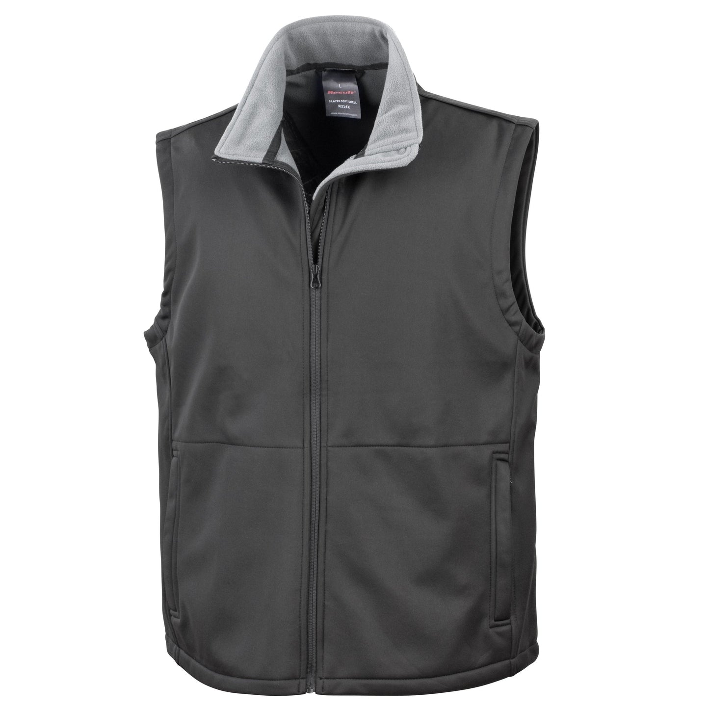 Result Core Softshell Bodywarmer Showerproof Breathable Windproof Microfleece