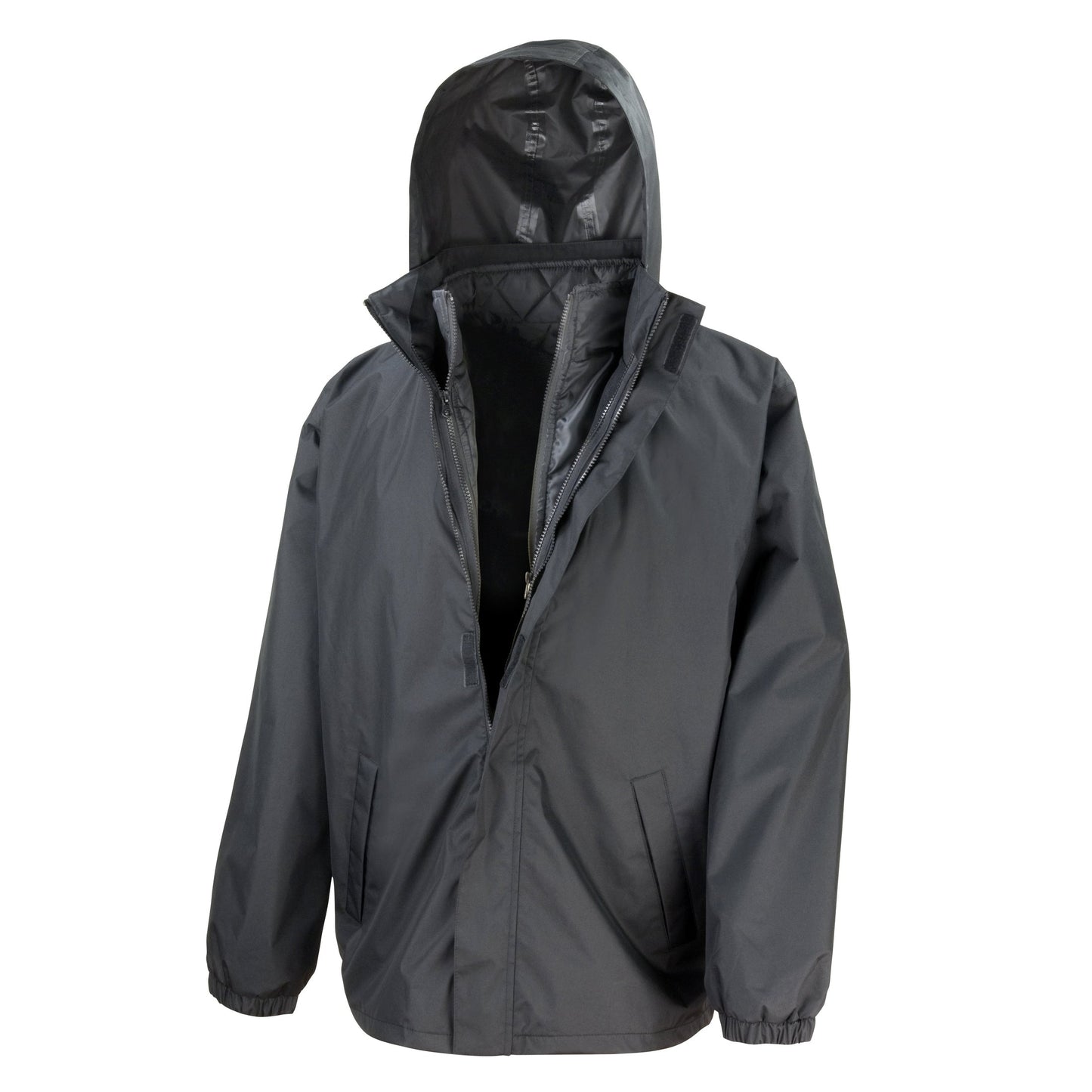 Result Core 3-in-1 Waterproof Jacket with Quilted Bodywarmer and Hood