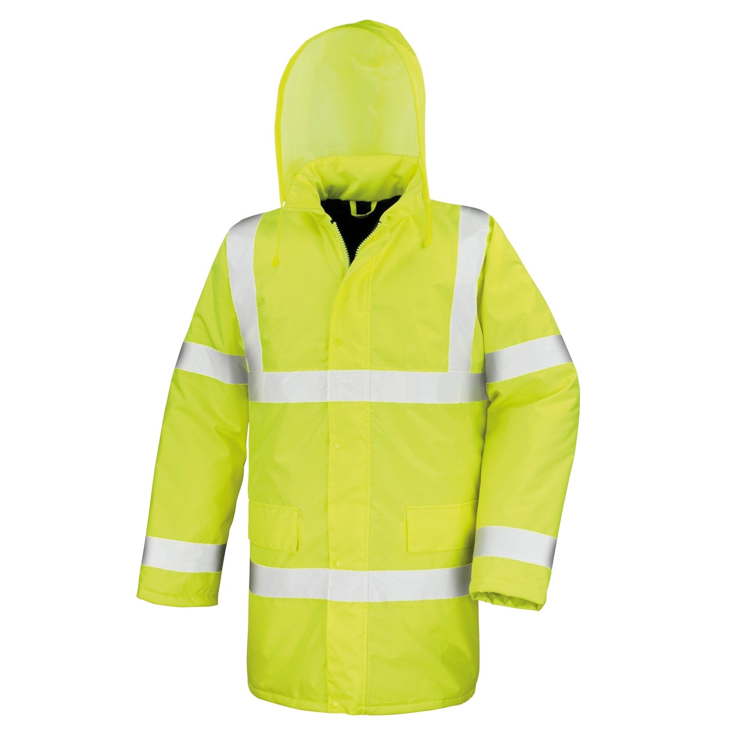 Result Core High-Viz Safety Coat Insulated Waterproof Class 3 Jacket