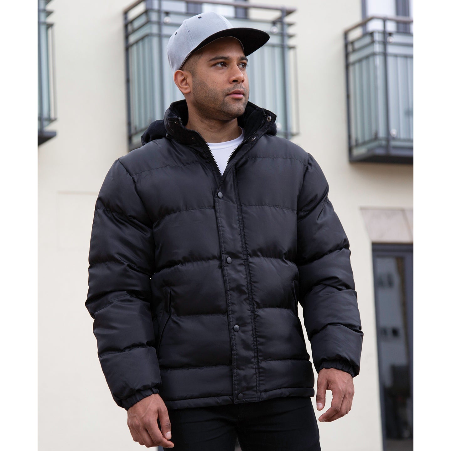 Result Core Nova Lux Padded Jacket Windproof Water-Repellent Hooded Winter Wear