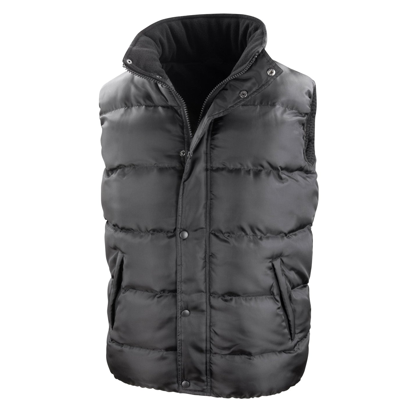 Result Core Nova Lux Padded Gilet Bodywarmer with Zip-off Hood and Pockets
