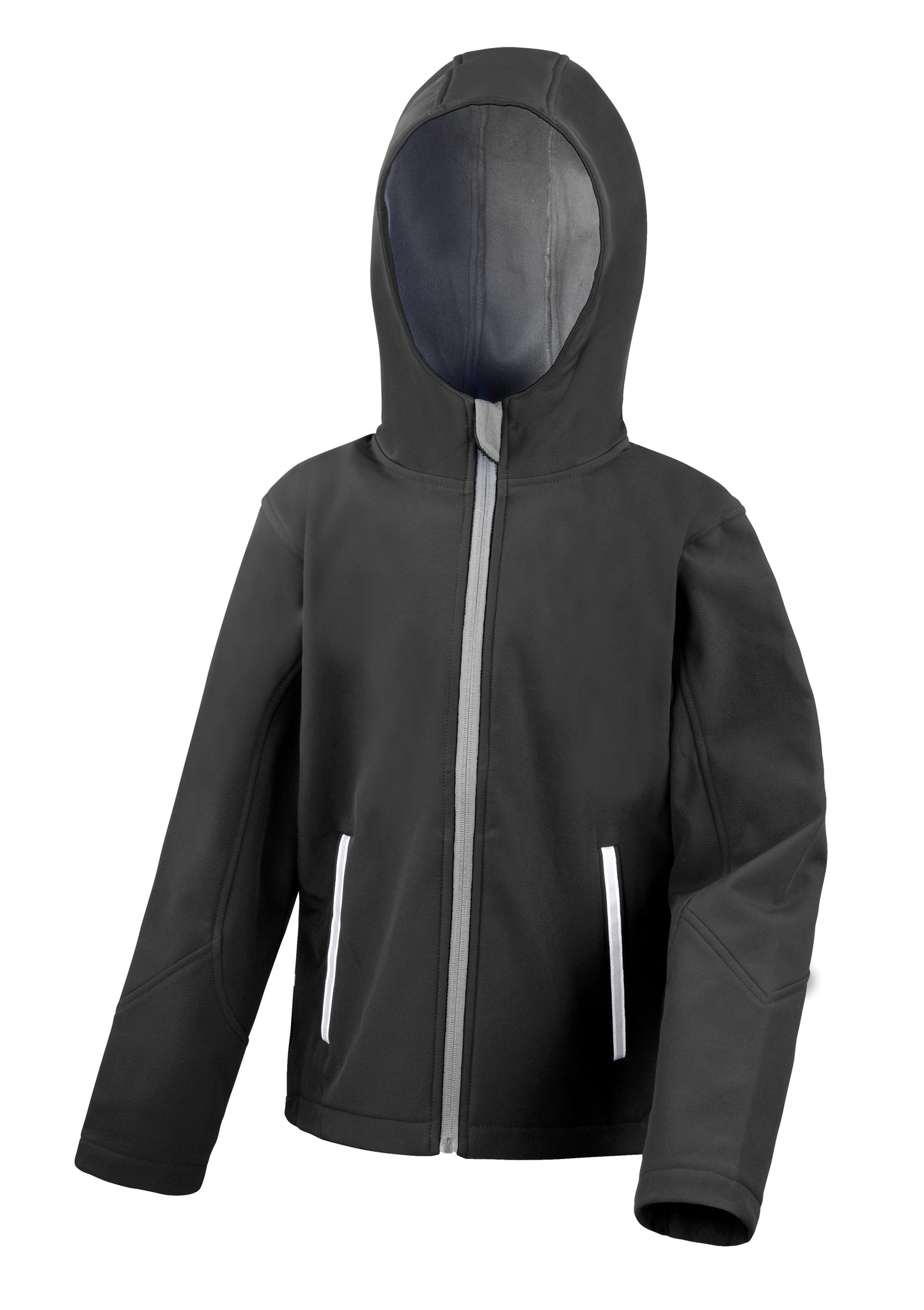Result Core Junior TX Softshell Jacket Hooded Waterproof Windproof Kids 3-Layer