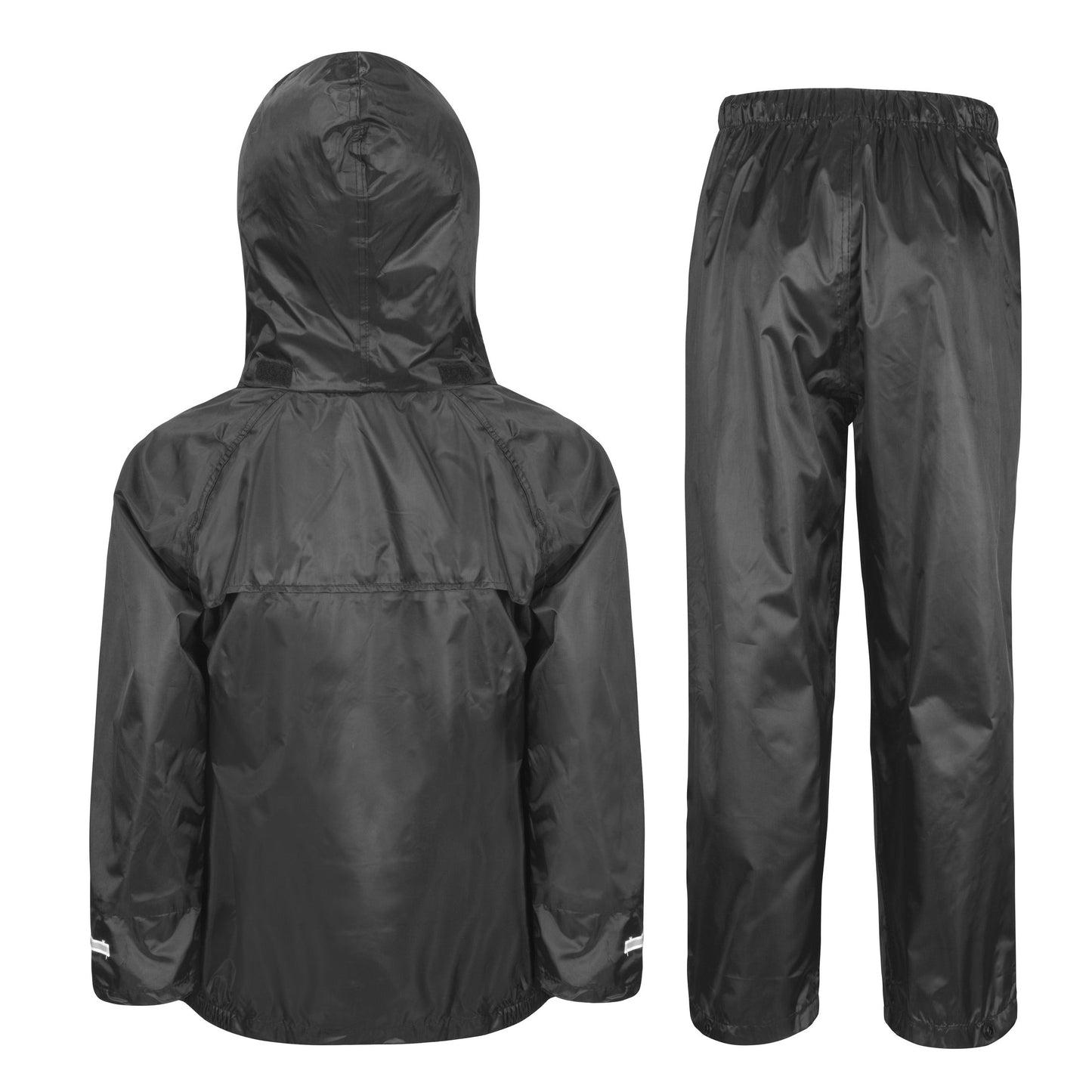 Result Core Junior Waterproof Rain Suit with Reflective Cuffs and Hood