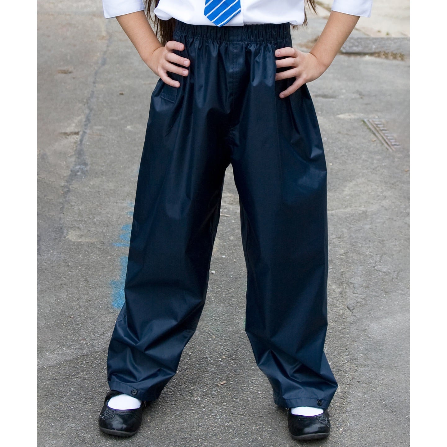 Result Core Junior Rain Trousers StormDri Waterproof Windproof Kids Sizes XS-XL