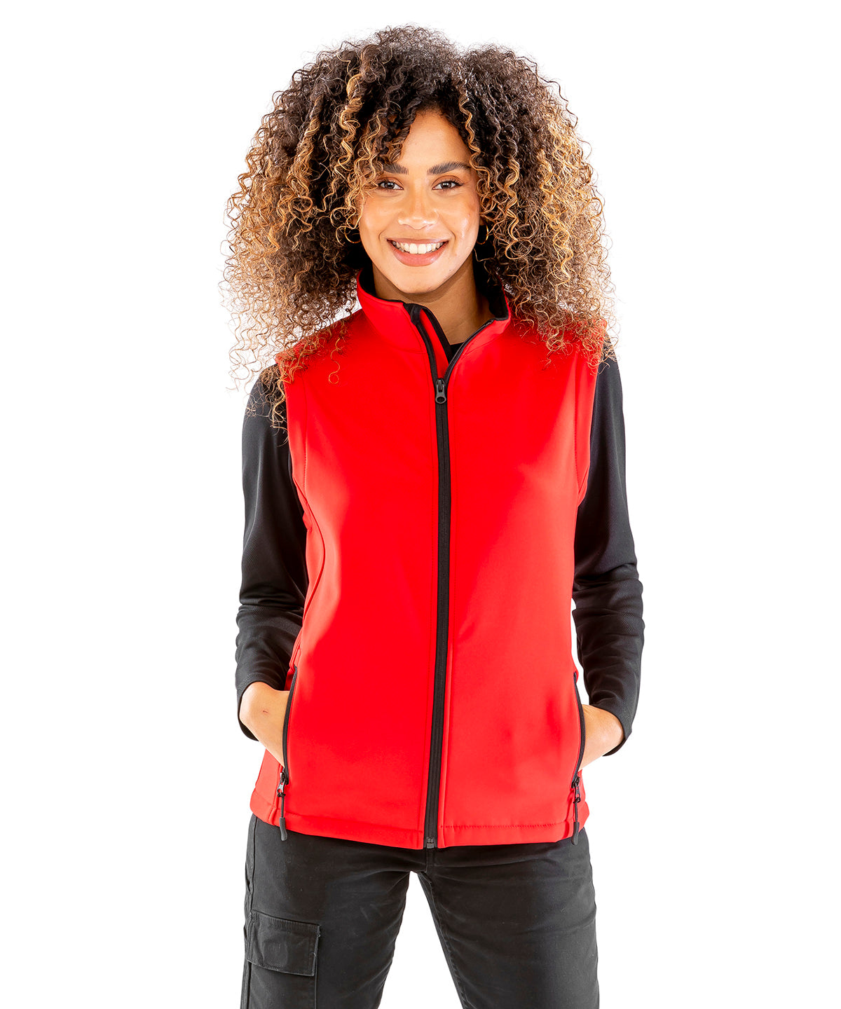 Result Core Women's Softshell Bodywarmer Jacket Showerproof Breathable Windproof